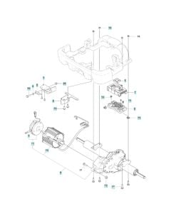 Transmission Assembly for Husqvarna R 200iX Ride-On Mower