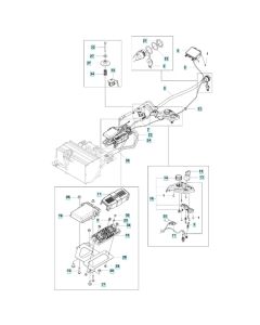 Electrical Assembly for Husqvarna R 200iX Ride-On Mower