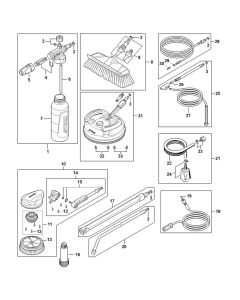 Accessories for Stihl RE 119 Pressure Washer