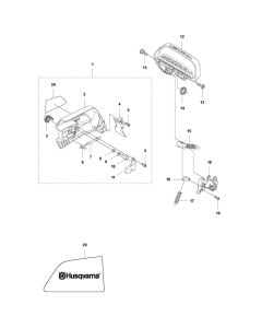 Chain Brake Assembly for Husqvarna T536Li XP Chainsaw