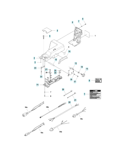 Support Arm Assembly for Husqvarna TS 60 Masonry Saw