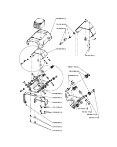 Frame Assembly -1 for Husqvarna TS 73 R Masonry Saw