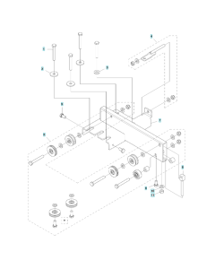 Water Tank Assembly for Husqvarna TS 90 Masonry Saw