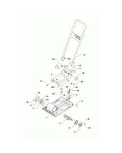 Baseplate Assembly for Wacker VP1340W Compactor