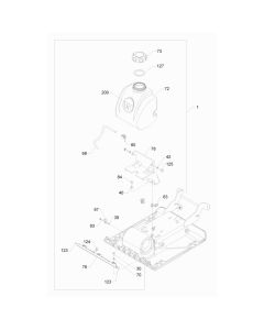 Water System Assembly for Wacker VP1550W Compactor