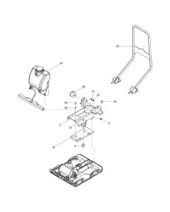 Guide Handle Assembly for Wacker VP2050Aw Compactor