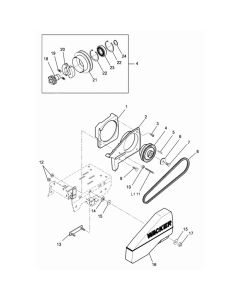 Drive Assembly for Wacker VPX1740 Compactor