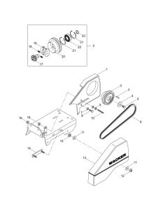 Drive Assembly for Wacker VPY1740 Compactor