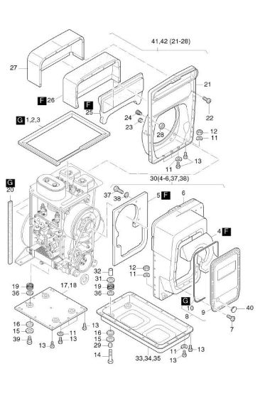 Capsule Assembly for Hatz 2L40 Diesel Engine