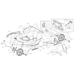 Deck Assembly for Masport 800AL (2015 Nov 482840) Mower | L&S Engineers