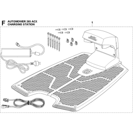 Charging Station 1 Assembly for Husqvarna Automower 265 ACX