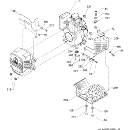 Engine Guarding Assembly for Wacker Neuson BS60-4 Trench Rammer | L&S ...