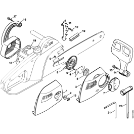 Stihl e140 2024 electric chainsaw