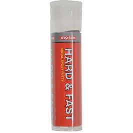 Card Hard & Fast Metal Putty 50g by Evo-Stik - 30812349 | L&S Engineers