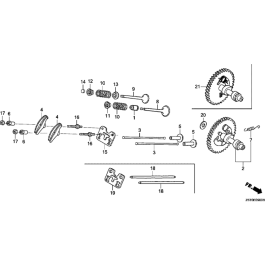 Camshaft Assembly for Honda GX390UT2 GCBCT Engine. | L&S Engineers