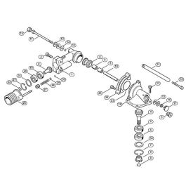 Gear Head HG 900 Assembly for Stihl/ Viking HEL 600 K Electric Long ...