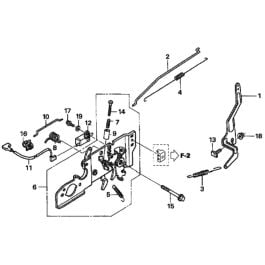 Control For Honda HRX476C - PXE Lawn Mower | L&S Engineers