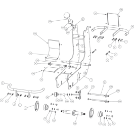 Chassis Assembly for Camon TC07 Turf Cutters | L&S Engineers