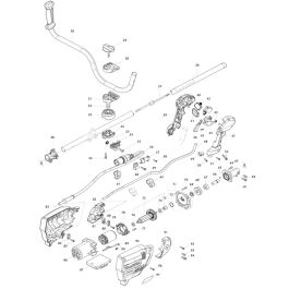 Handle, Housing, Lever Assembly for Makita UR101C Cordless Trimmer | L ...