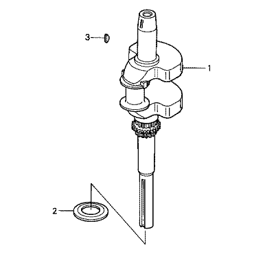 Crankshaft Assembly for Honda GCV520 (GJAKM) Engines