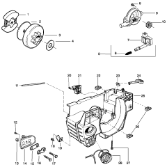 Husqvarna 137 Chainsaw Parts 