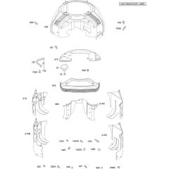 Briggs & Stratton 305777-3032-G1 16 HP Series Engine Parts 