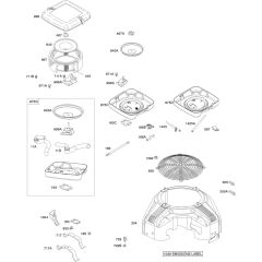 Briggs & Stratton 356777-3034-G1 18 HP Series Engine Parts 