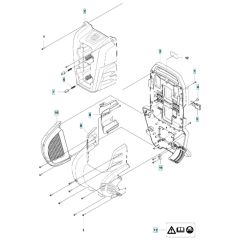 Husqvarna 340iBT Leaf Blower Parts | Husqvarna Battery Leaf Blowers ...