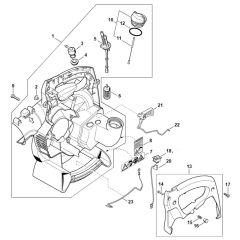 Stihl Bg55 Blower Parts 