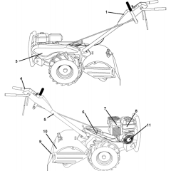 Husqvarna CRT 51 Cultivator/Tiller Parts | Husqvarna CRT Series ...