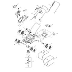 ECHO DLM-310/35P Lawn Mower Parts | ECHO 40V Lawn Mower Parts | ECHO ...