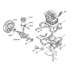 Stihl FS25-4, FS65-4 Brushcutter Parts | Stihl Brushcutter (FS) Parts ...