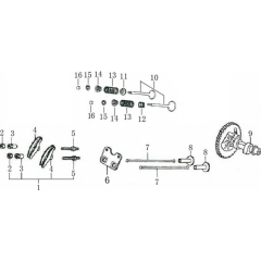 Loncin G390FD (389cc, 11hp) Engine Parts | Loncin G-Series Engine Parts ...