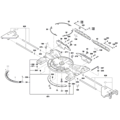 Bosch GCM 350 254 Compound Mitre Saw Bosch Mitre Saw Parts