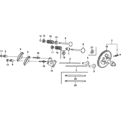 Honda GX390T2 (GCBDT) Engine Parts | Honda GX390 Spare Parts | Honda GX ...