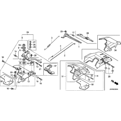 Honda Gx390ut2 (gcbct) Engine Parts 