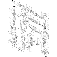 Makita rotary best sale hammer drill parts