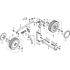 Honda Hrb C Qxe Mower Parts L S Engineers