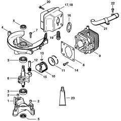 Stihl HS81, HS86 Parts | Stihl HS Petrol Hedge Trimmers | Stihl Hedge ...