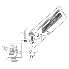 Paslode IM65A (F16 Lithium) Parts | Paslode Nail Gun Parts | Nail Gun ...