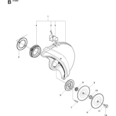 Husqvarna K1250 Disc Cutter Parts | Husqvarna Petrol Disc Cutter Parts ...