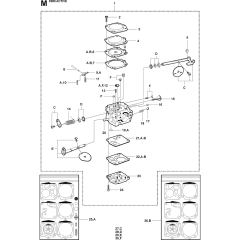 Wheels & Tires Assembly for Husqvarna K3000 Wet Disc Cutters