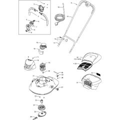 Flymo Mow n Vac 28 Mower Spares QS Series and Mow n Vac Walk Behind Mowers Flymo Lawn Mower Parts Lawn Mower Parts Garden Forestry Parts Plant Spares L S Engineers