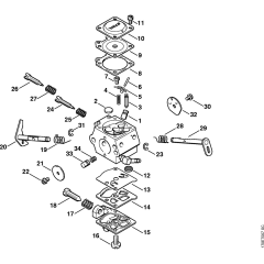 Stihl 019t Chainsaw Parts 