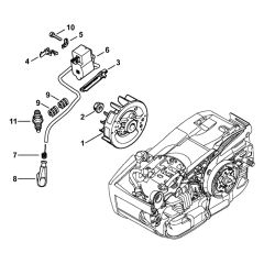 Stihl MS201 / MS201C / MS201T / MS201TC Chainsaw Parts | Stihl Petrol ...