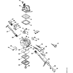 Stihl MS211 / MS211C Chainsaw Parts | Stihl Petrol Chainsaw (MS) Parts ...