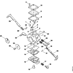 Stihl Ms230 Ms230c Chainsaw Parts Stihl Petrol Chainsaw Ms Parts Stihl Chainsaw Parts Chainsaw Parts Garden Forestry Parts Plant Spares L S Engineers