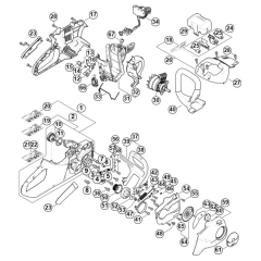 MSA 220 C-B, Chainsaws