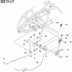 Husqvarna R111 B5 Rider Parts | Husqvarna Series 1 Ride-On Mower Parts ...