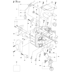 Husqvarna T425 Chainsaw Parts | Husqvarna Top Handled Chainsaw Parts ...